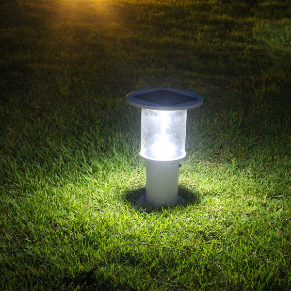 super bright post cap light solar garden lighting lawn light(JR-CP96)