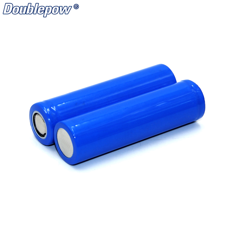 ICR18650 Rechargeable Batteries Lithium Ion 3.7V 1800mAh 18650 Flat Top Secondary Cell Battery