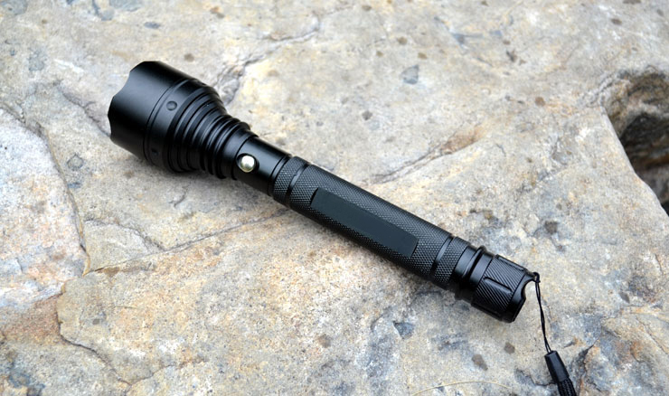 5 Modes Professional Outdoor Emergency Super Bright Rechargeable Portable XPE LED Tactical Torch Flashlight Custom Logo