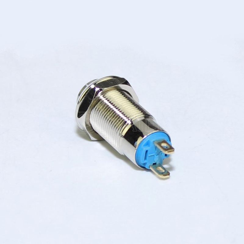 Mini 8MM SPST 2 Pin Anti-vandal 2Position Momentary Push Button Switch