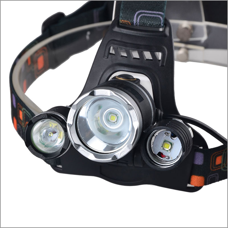 Cheap High Power Head Lamp 5000 6000 Lumen Rechargeable led Headlamp