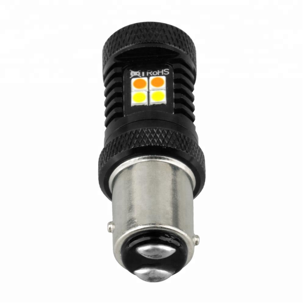 car stop lamp signal strobe bulb 1157 16 SMD 3030 led lights for vehicles