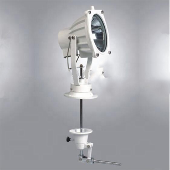 TG9 12V / 24V 100W / 200W Marine Ship Tungsten Halogen Spot Light lamp fixture have hand stick