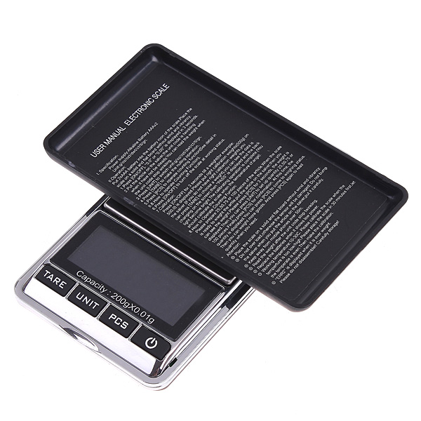 200g*0.01g Mini Weight Weighting Balance Digital Scale Pocket Jewelry Scale Portable Electronic Scales for Jewellery Diamond