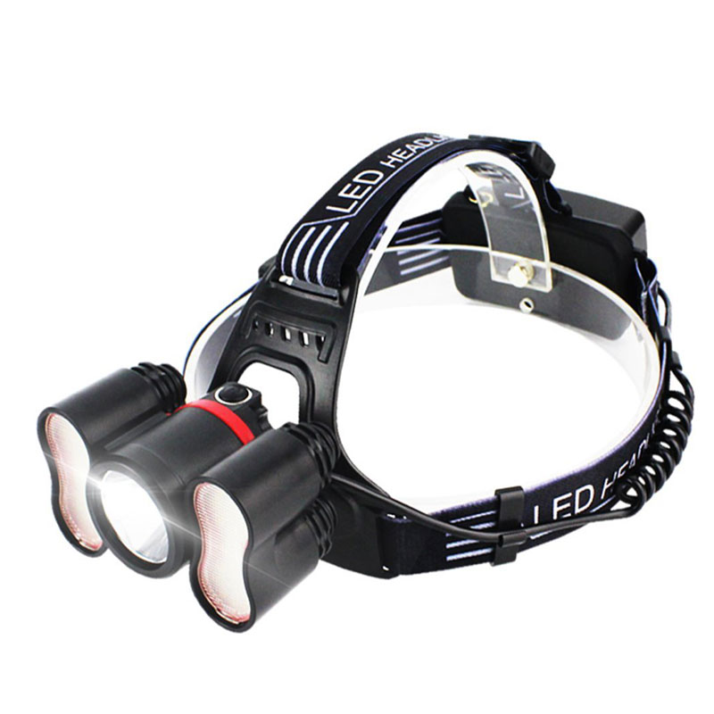 High Power 4 Modes T6 Led 40pcs SMD 2835 LED USB Rechargeable Headlamp Flashlight