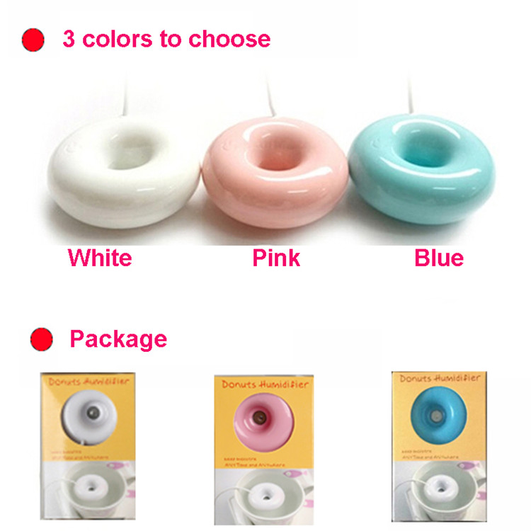 Donuts Shape Mini Size Portable Aromatherapy Diffuser