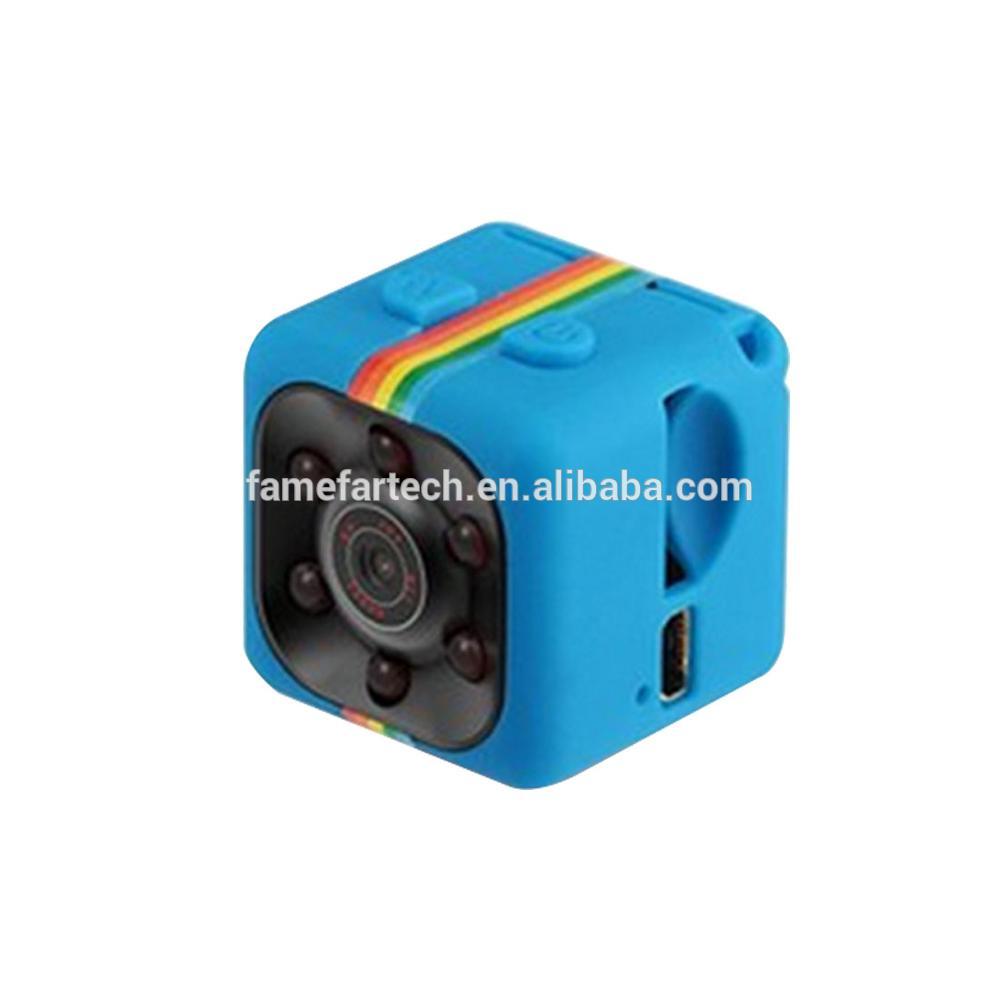 1080P mini dv camera sq11 sq8 r3 with logo printing on camera mini spy hidden camera