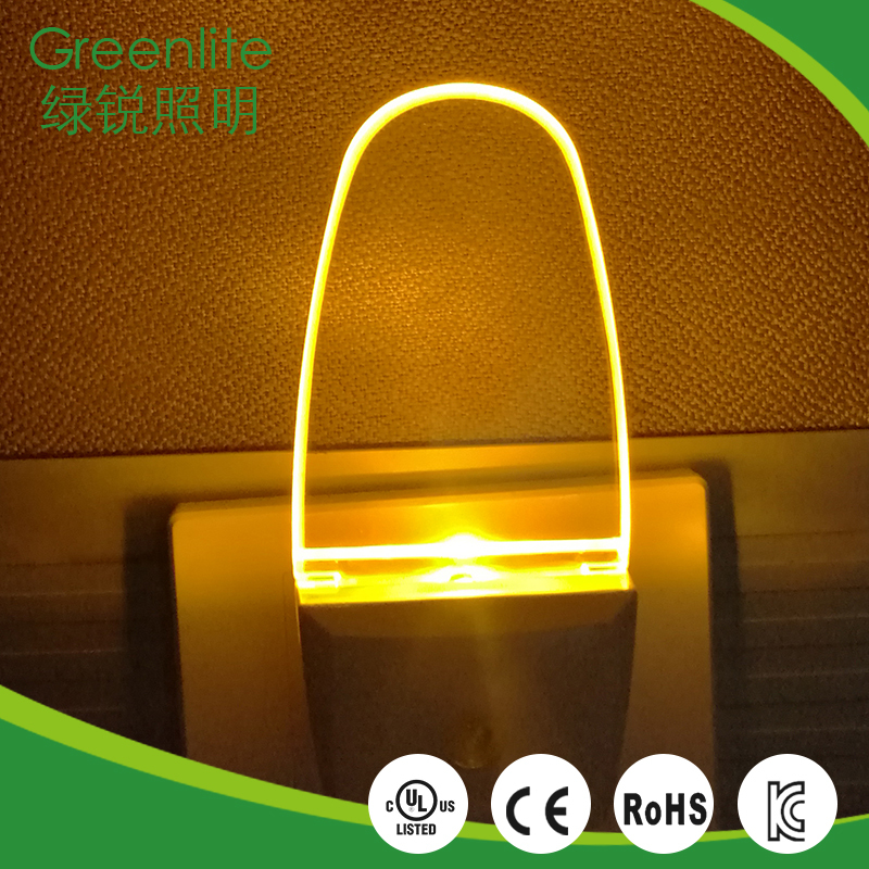 Multicolor RGB sensor LED night light