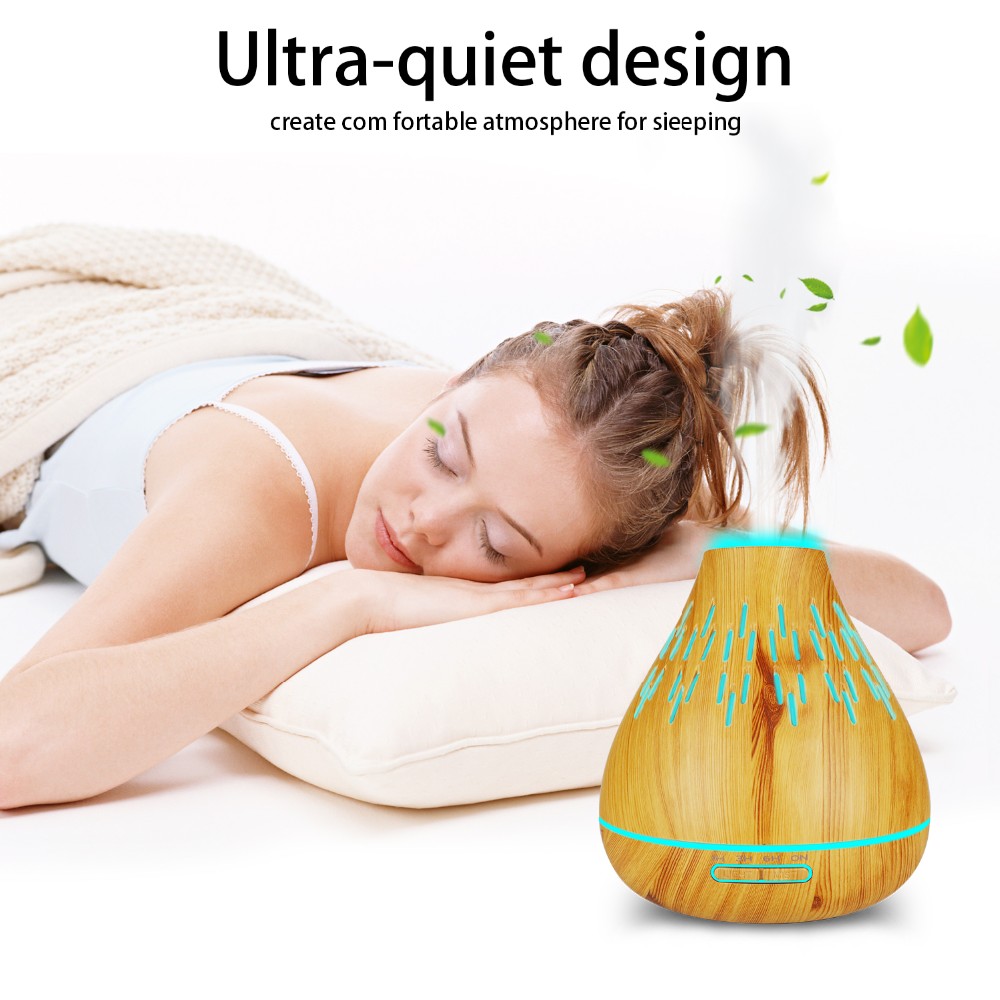 China Vase Air Humidifier Aroma Diffuser ,Cool Mist Essential Oil Diffuser with 7 color led change