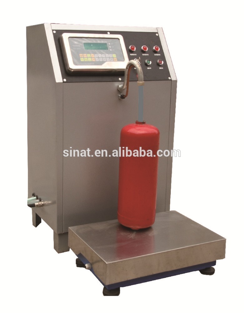 Accurate metering automatic Water type portable fire extinguisher filling machine