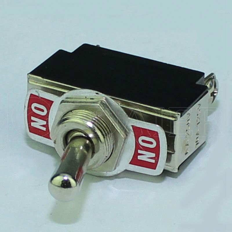 KN3B-102 15A 12MM SPDT ON ON PCB 3 Pin Single Pole Toggle Switch