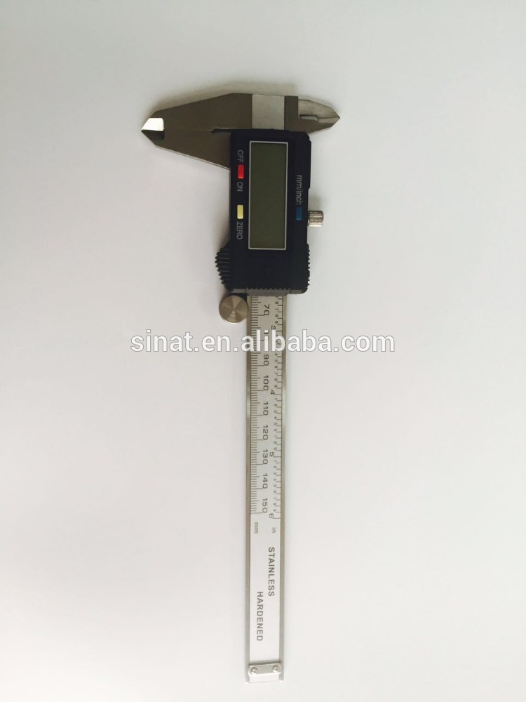 150mm Adjustable machine caliper measuring hot selling