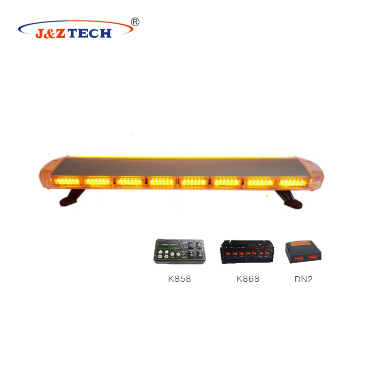 Aluminum housing 12V LINEAR surface mount ambulance slim led lightbar