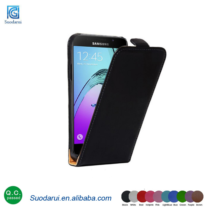 Factory Ultra slim leather cover flip case For Samsung galaxy A5 (2016) SM-A510F