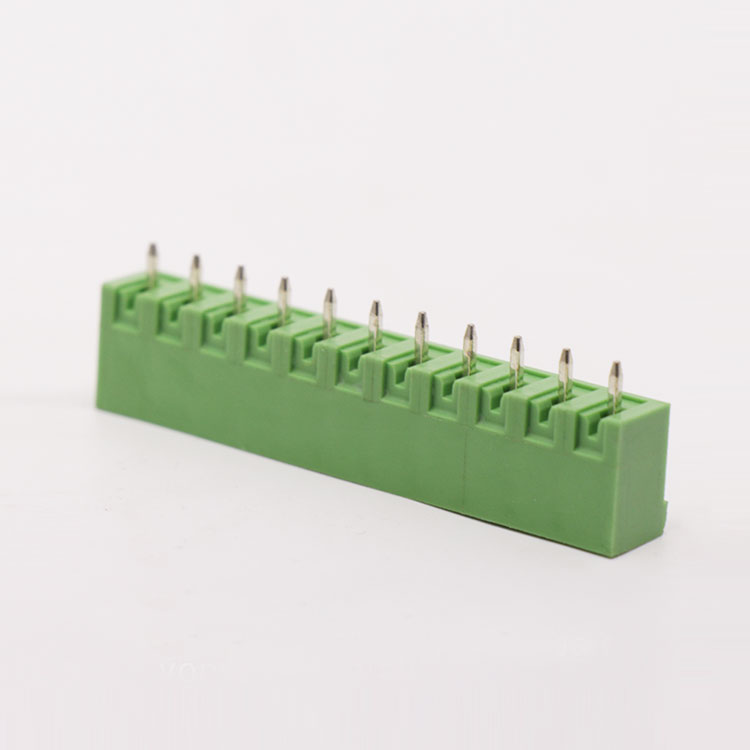 Alibaba top recommend pluggable screwless terminal block