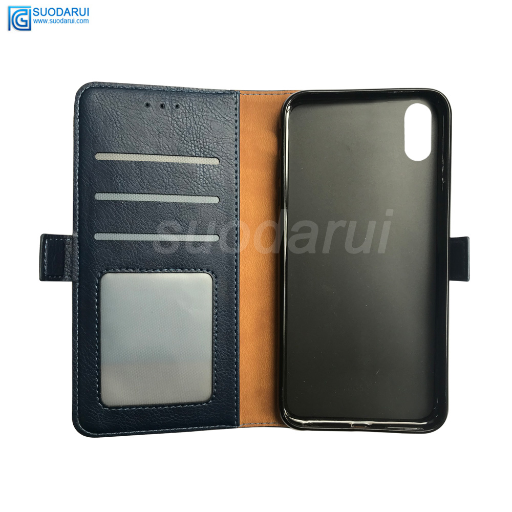New Flip leather Case for IPhone X Multifunction Wallet Pouch