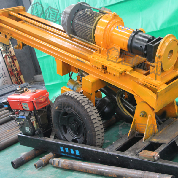 Small full pneumatic DTH portable bore well drilling machine price