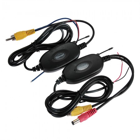 2.4GHz Wireless Video Transmitter Receiver for Car Rear View Camera Monitor