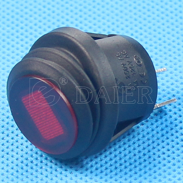 KCD Waterproof Switch t85/55, Round Rocker Switch Yis Rocker Switch 12V