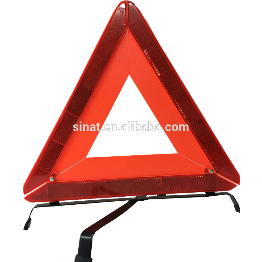 Roadside Safty Reflective Warning Triangle sign E-Mark