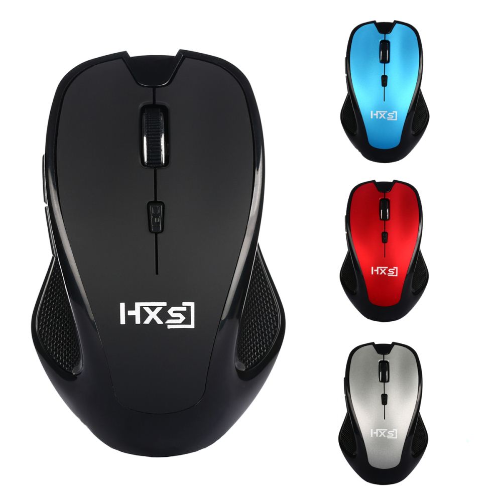 2.4GHz Wireless Mouse 2400DPI/CPI 6D Button Optical Mouse Gamer Wireless Adjustable USB Receiver for Mac PC Laptop Home Office