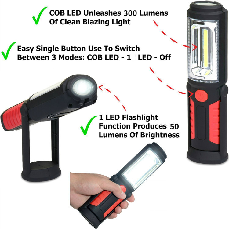 Super Bright and Portable LED Work Light,Emergency LED work light,COB LED Work Light