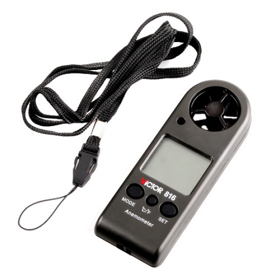 Multifunctional Digital Wind Speed Gauge Anemometer & Thermometer tachometer velocity tester Temperature Diagnostic-tool