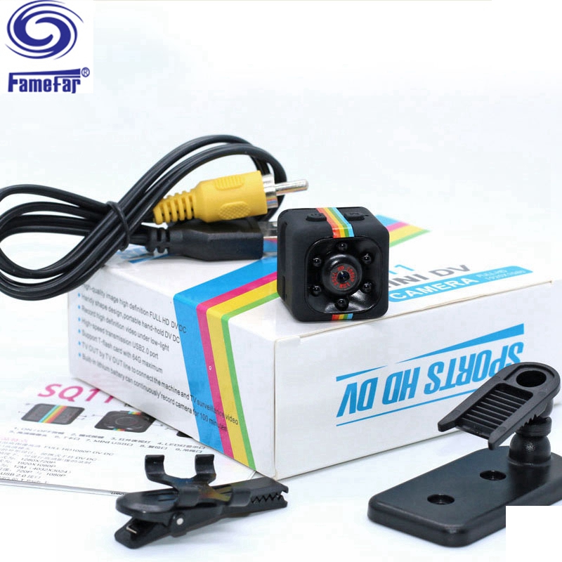 Hot sale 1080P hd sq11 HD mini cam sports camera