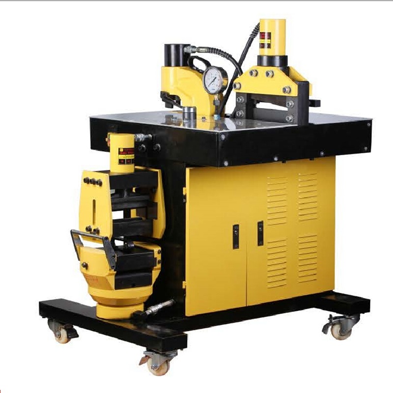 portable hydraulic busbar bending machine with wheel