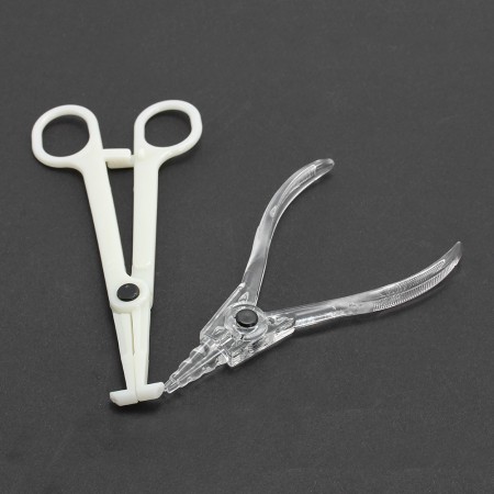 Body Navel Ear Nose Labret Bar Ring Piercing Needle Tattoo Tool Kit