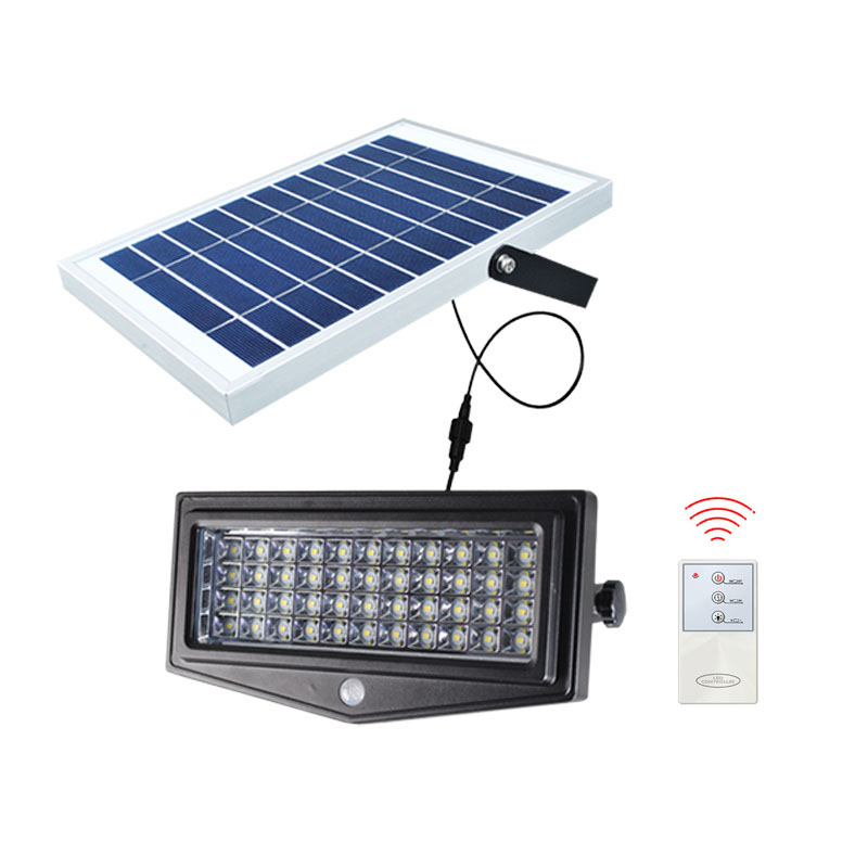 10W Rechargeable Solar Security Led Motion Sensor Light