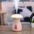 Hidly 240ml Cute Night Light Mushroom Aroma Diffuser Creative Mini Desktop Portable Office Home Car Humidifier