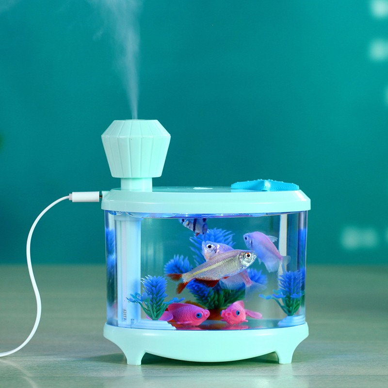 Hidly Factory USB 460ML Big Capacity Fish Tank Humidifier Ultrasonic Essential oil Aroma Diffuser