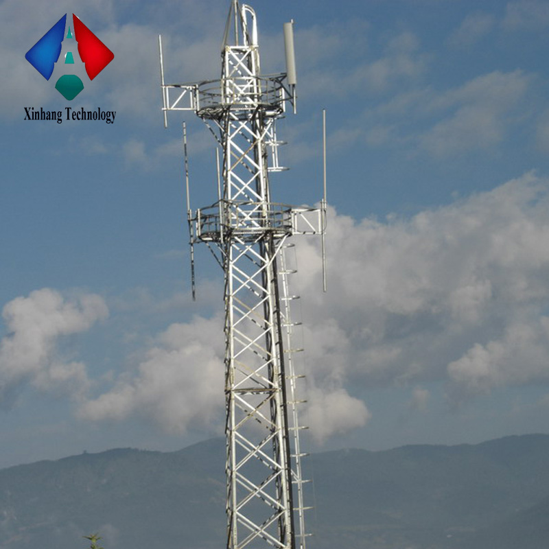 4 Legs Hot-dip-galvanized Steel Lattice Tower