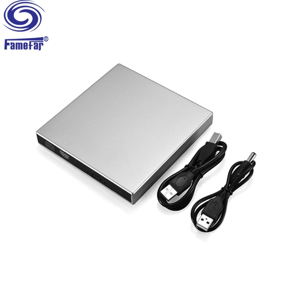 Factory Selling External USB dvd drive bezel RW CD Writer Slim Optical