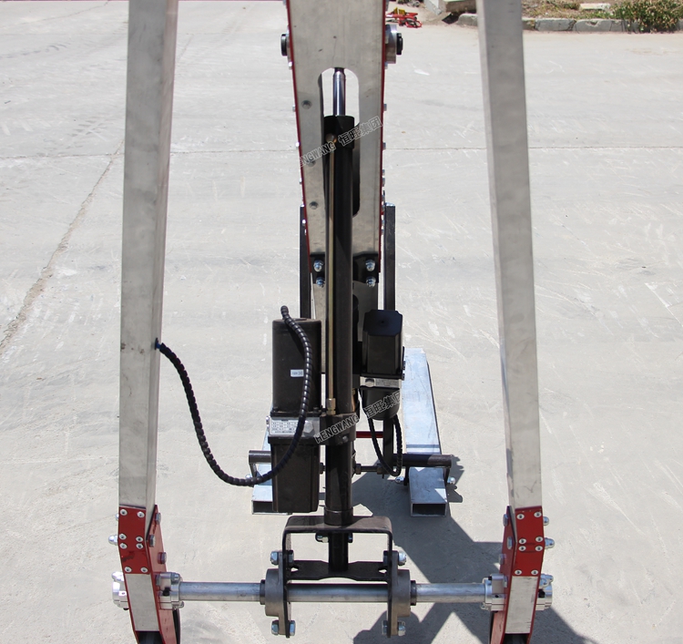 mini hydraulic fork lift 200kg hand operated  Aluminum Alloy forklift