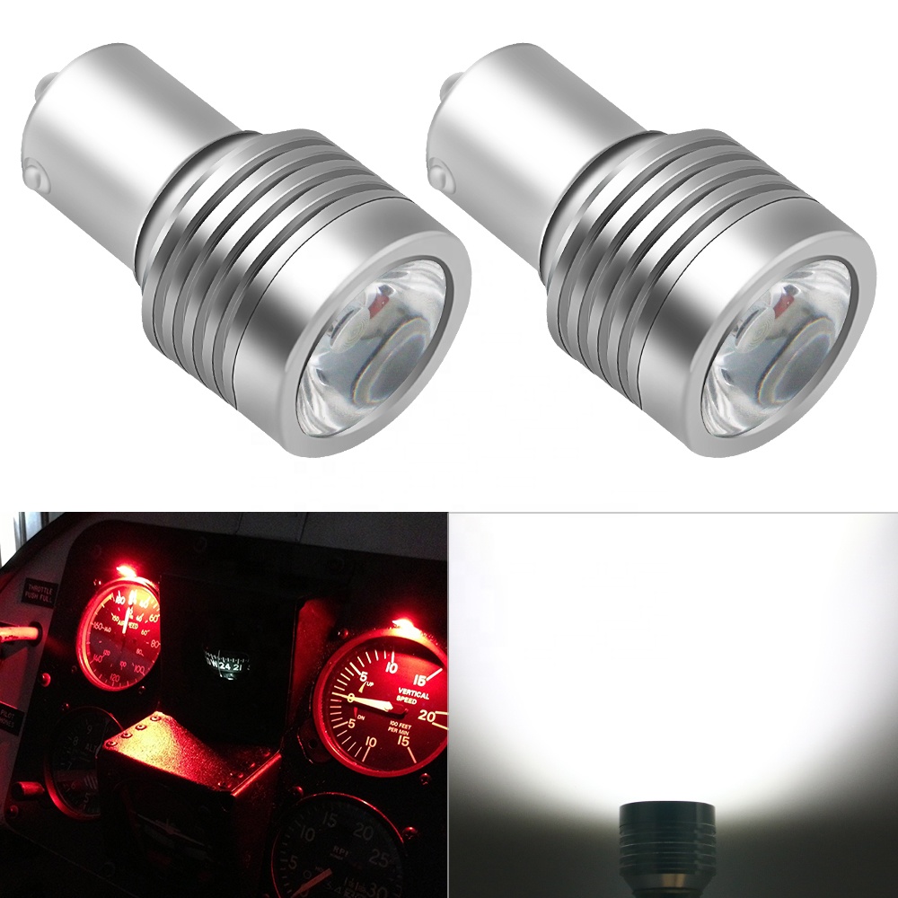 New Hair Products 1156 Ba15S 1Smd 10W 10-30V Led Canbus Error Free Turn Signal Light