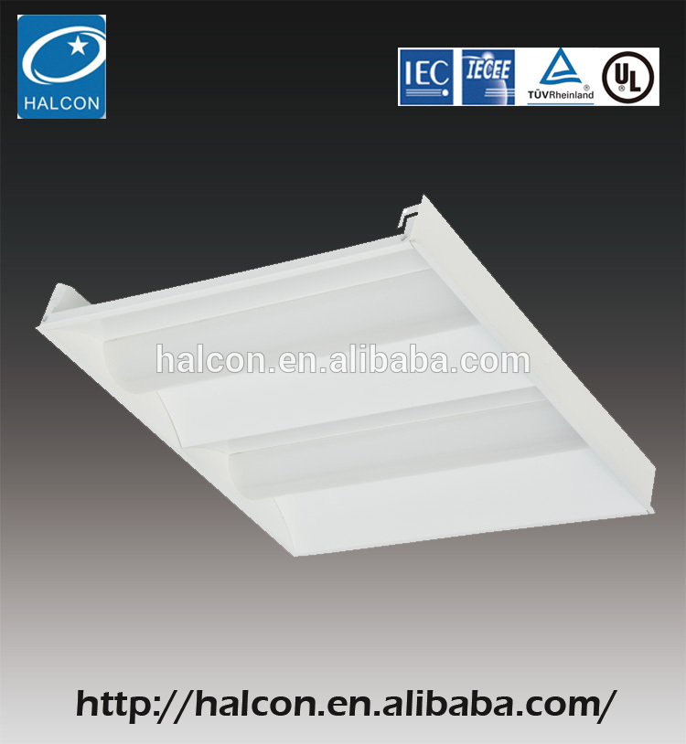 CE Listed extra durable bright 24w 36w 42w 50w indirect recessed led troffer light