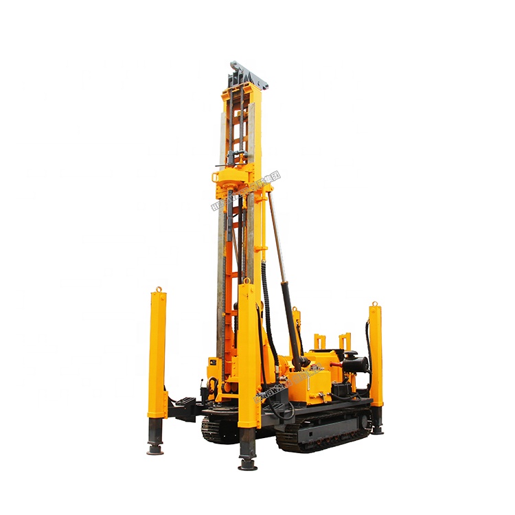 Multifunctional Pneumatic Crawler Water Well Blast Hole Drill Rig