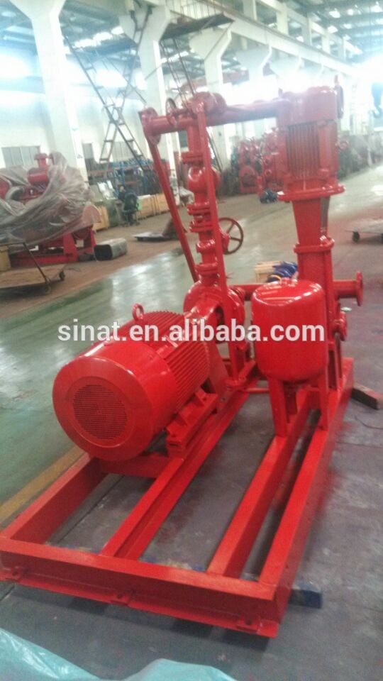 Stainless steel fire pump for water spraying system