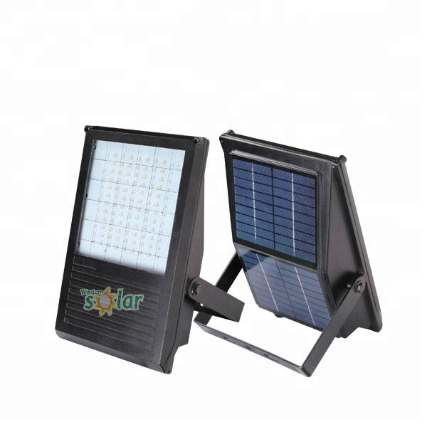 Portable CE & IP65 waterproof solar flood led solar light for yard project; led outdoor flood light