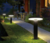 Round  business bollard lightssolar garden light Outdoor Lawn Lighting with 3 years warranty