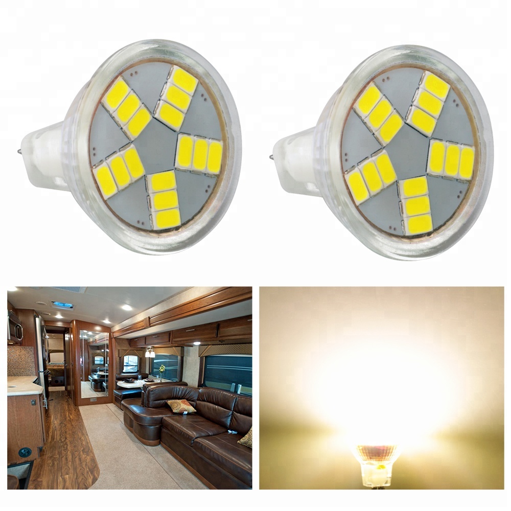 cars motorhome led lighting MR11 15 SMD 5730 ship bulb