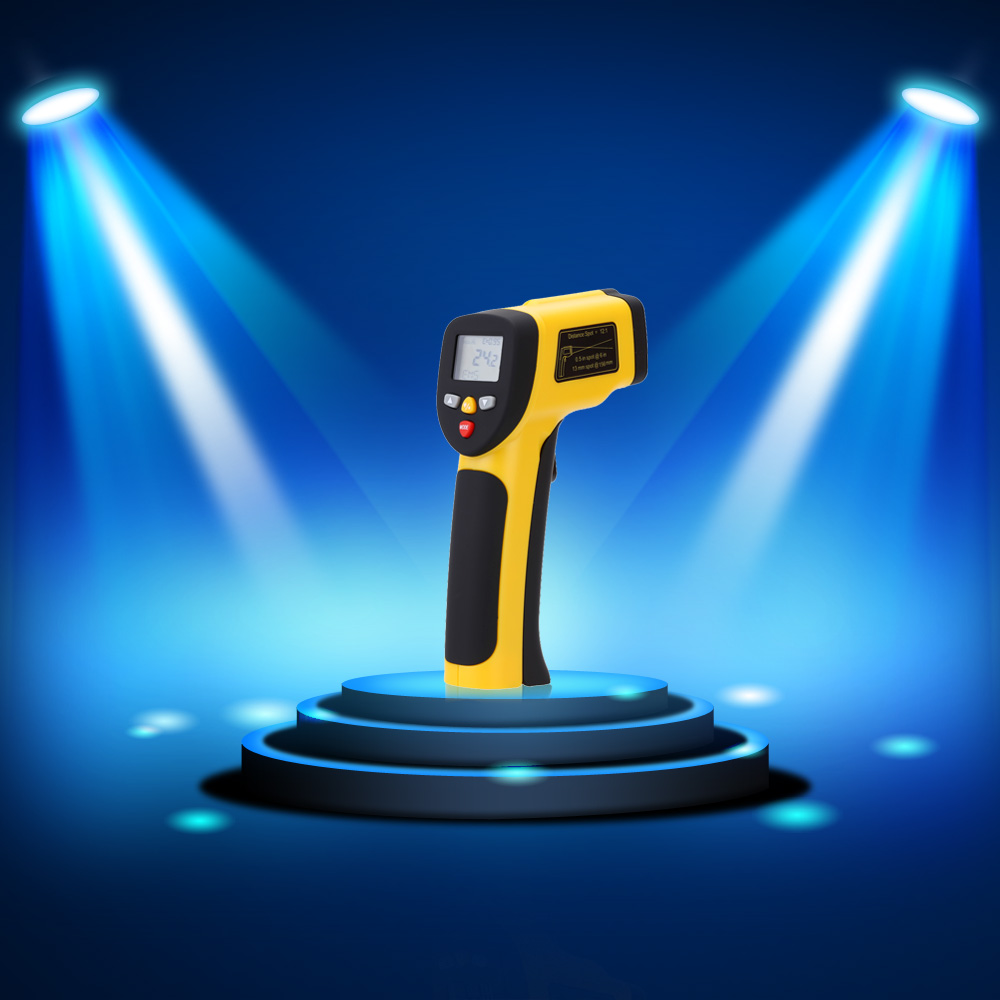 Double Laser Thermometer Digital High Precision Infrared Thermometer Non-contact IR Temperature Tester Pyrometer diagnostic-tool