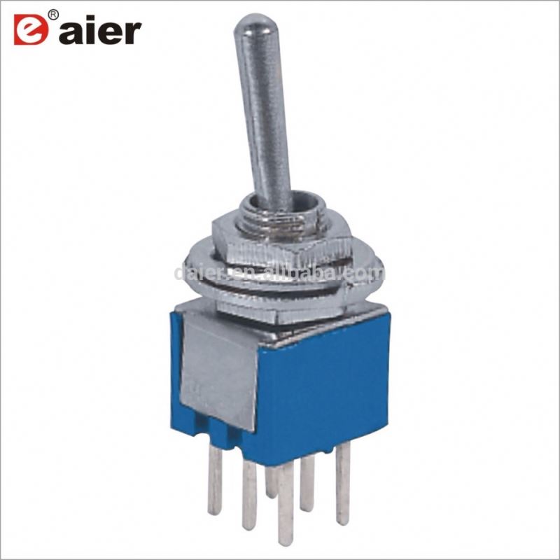 SMTS-2 2 Position PCB 6Pin DPDT Toggle Switch