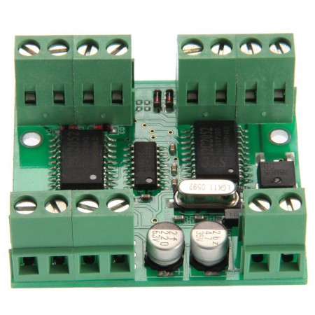 WG2RS232 Wiegand 26 37 to RS232 Converter Two Way DC 7V-24V
