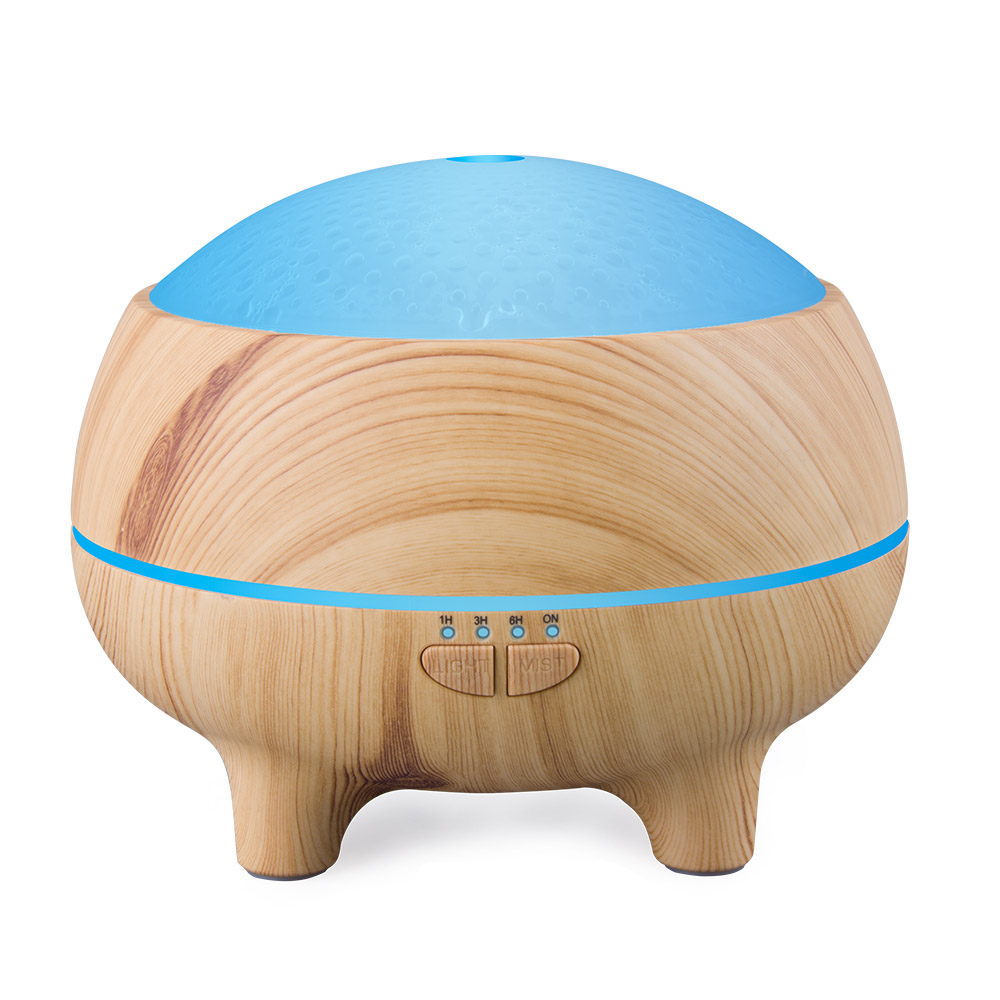 Home Upgraded Plug-in Organic Skin Care Cool Mist Essential Oil Humidifier Ultrasonic Beautiful Wood Grain Diffuser in 2018