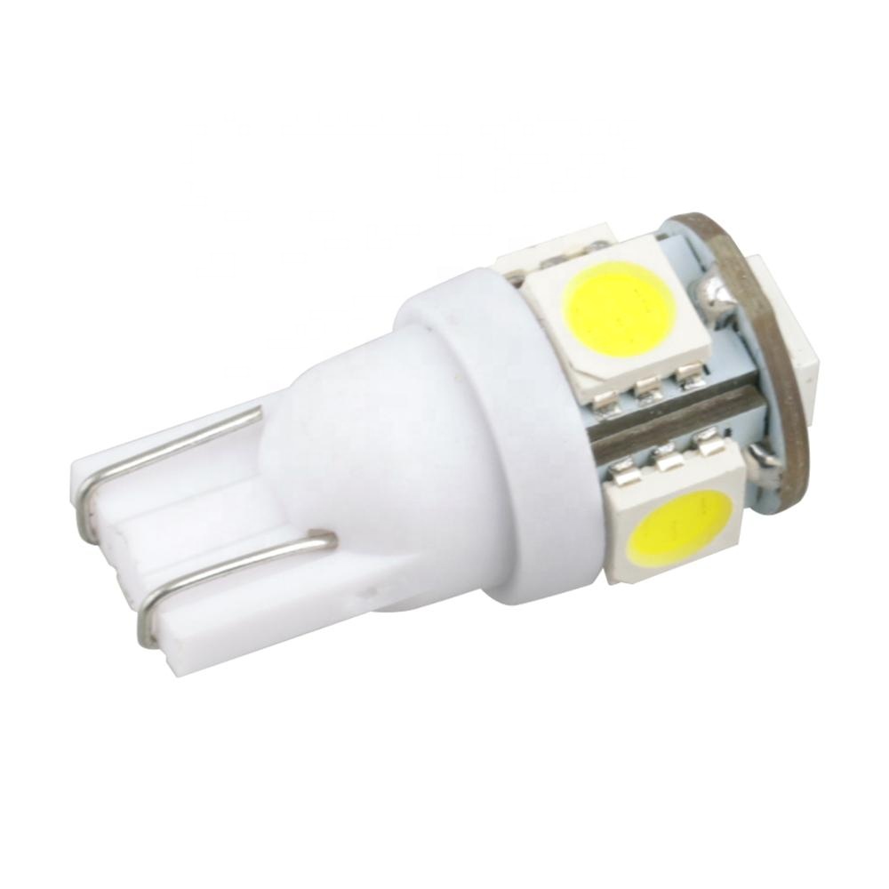 Width Lamp T10 5Smd 5050 W5W 12V W5W Car Dimmable Orange Led Light Bulb