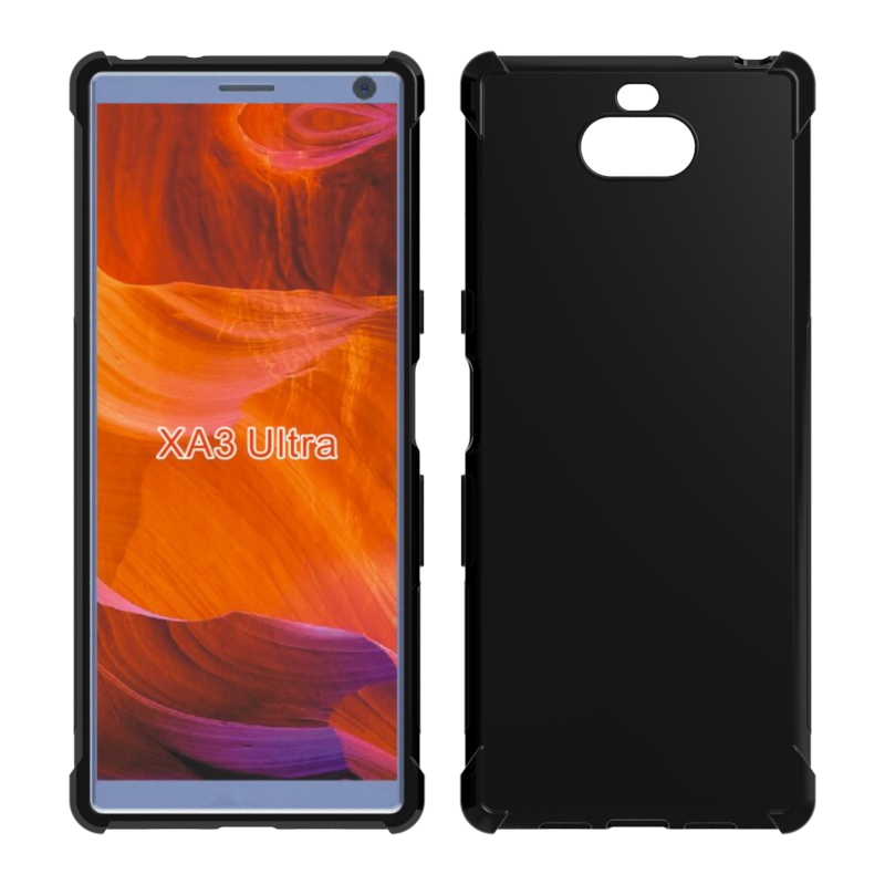 For Sony Xperia XA3 Ultra Transparent Shockproof cover soft Tpu drop Protect case