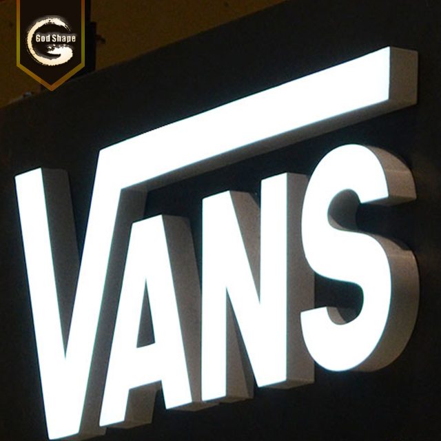 Company Office Signs Led Acrylic Channel 3D Luminous Letters